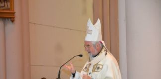 foto Bregantini in Basilica Castelpetroso