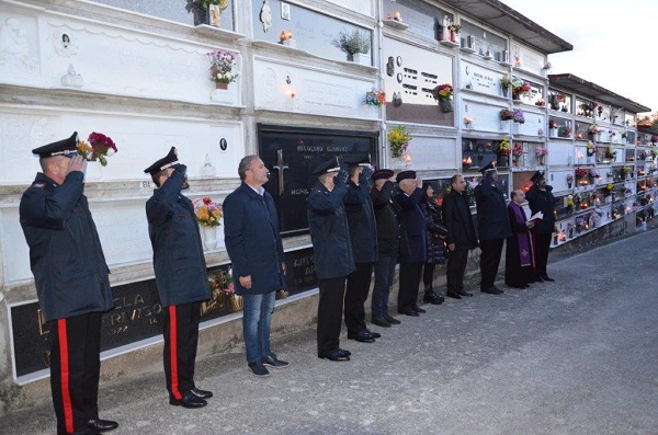 Campobasso/I Carabinieri rendono omaggio al collega Elio Di Mella